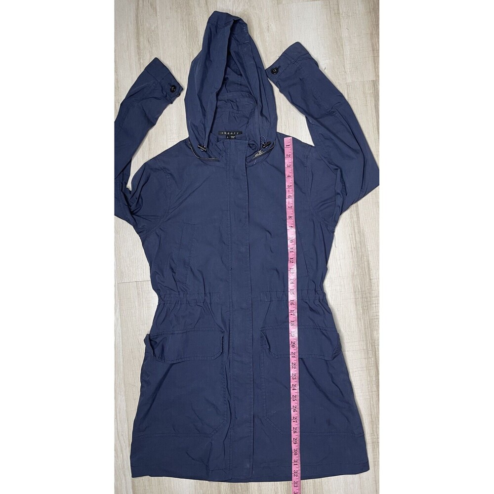 Theory Hooded Trenchcoat/ Jacket. Size: S - Picture 5 of 8